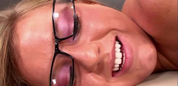  Huge cumshot all over your face and glasses